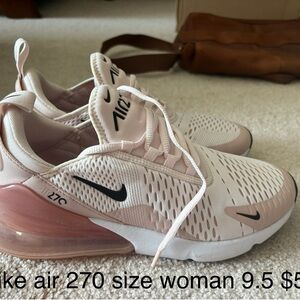 Nike Air 270 Women's Sneakers - Pink and White
